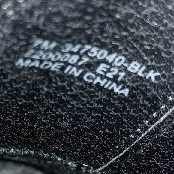 Frye Black Leather Slip-On Mule Clog Shoes Women’s Size 7M - Picture 15 of 16